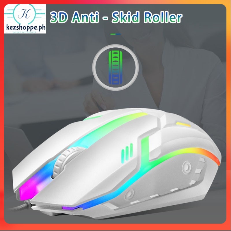 USB Wired Gaming Mouse High Configuration with Backlight for PC ...