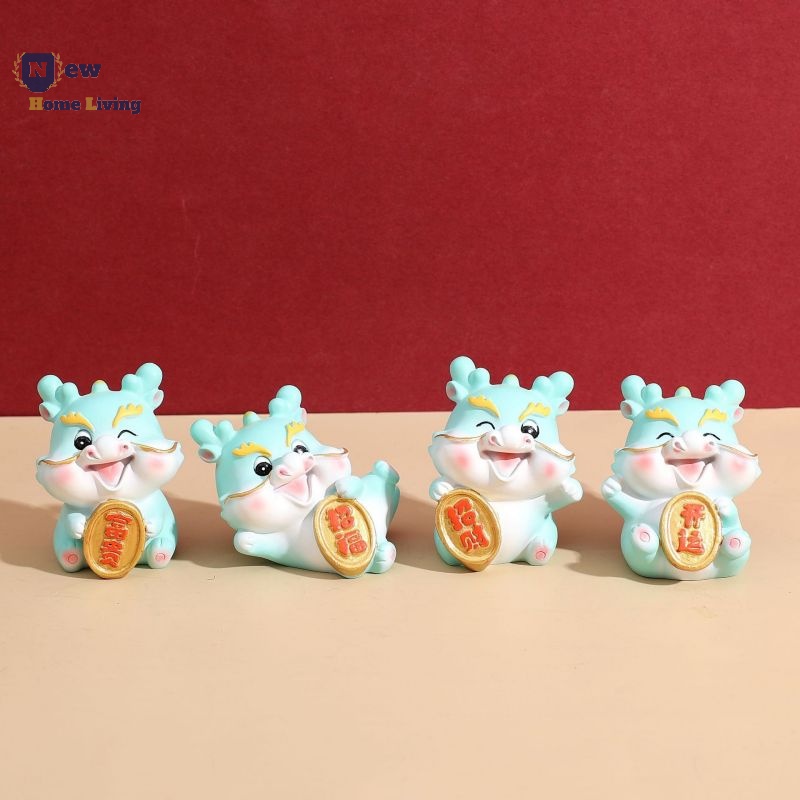 dengyougong Chinese Zodiac Statue 2023 Chinese New Year Dragon Statue