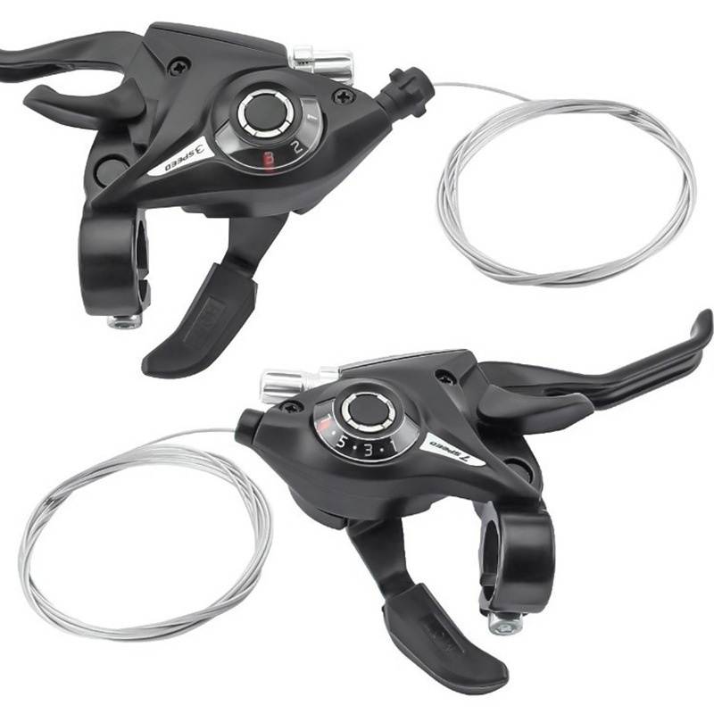 Shimano Bike Brake Shifter Lever Set 3x8 Speed Mtb Bike Left And Right Brake Lever Shifter Combo 7440