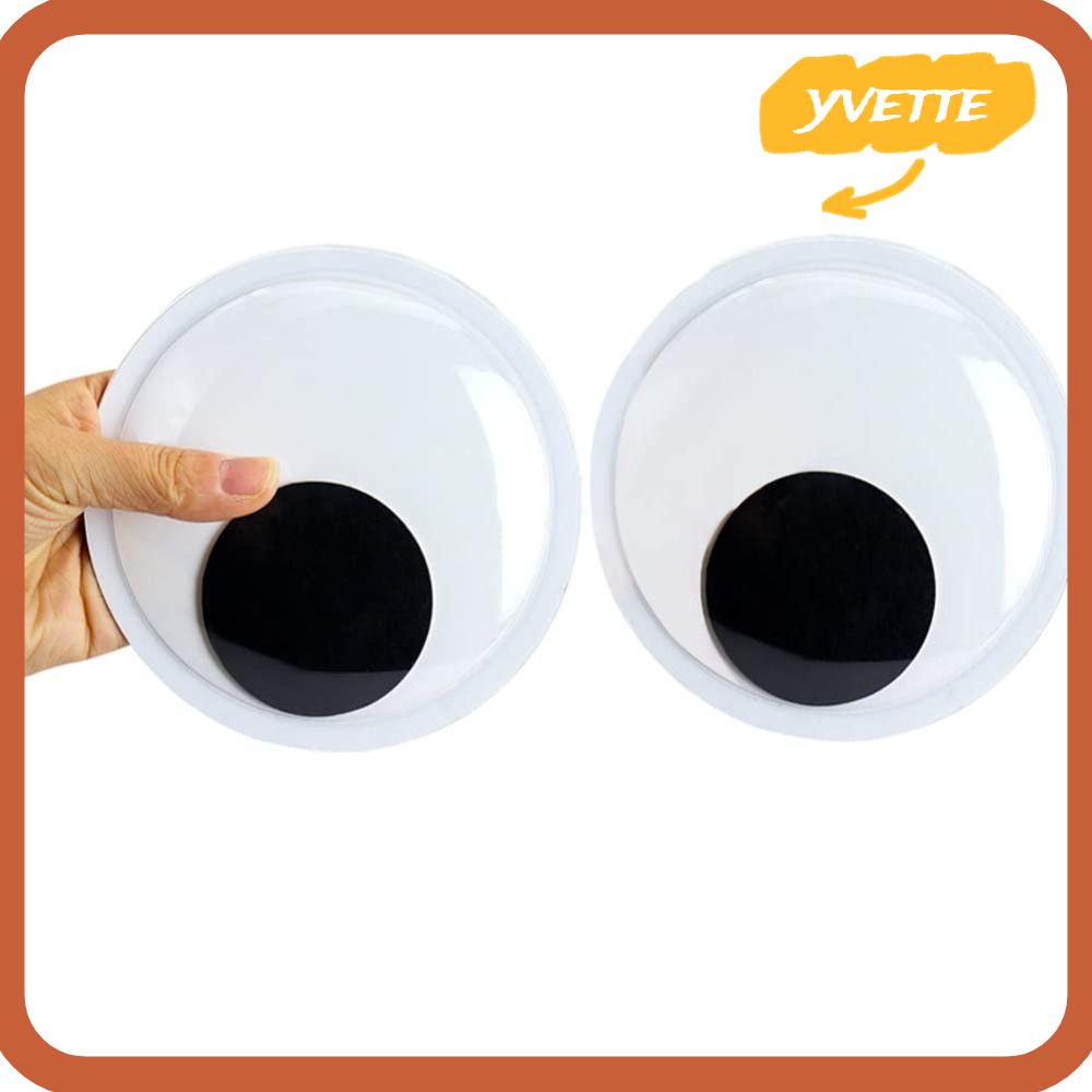 Yve 6pcs Giant Googly Eyes 5 9 Inches Giant Black White Googly Eyes