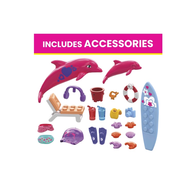 MEGA Barbie Color Reveal Dolphin Exploration 121 Pieces for 5 years and up Shopee Philippines