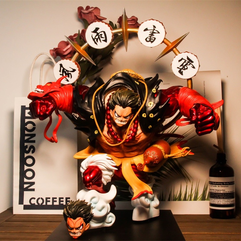 COD One Piece Figure GK 32cm large 4th gear Luffy action figure Sky ...