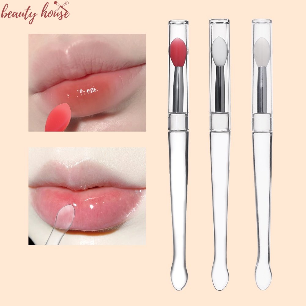 High Quality Silicone Tape Lid Lip Mask Lip Brush Professional Lip Care