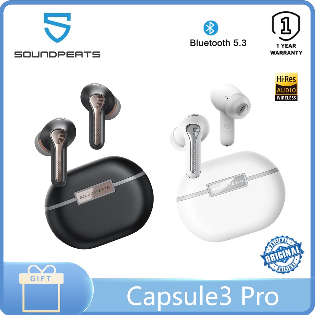 Wireless Earbuds Earphone Bluetooth Original Soundpeats Capsule3