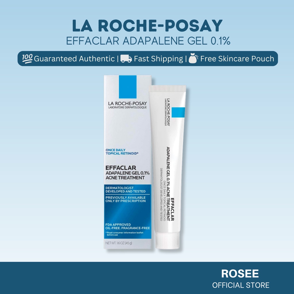 La Roche Posay Effaclar Adapalene Gel 0 1 Shopee Philippines