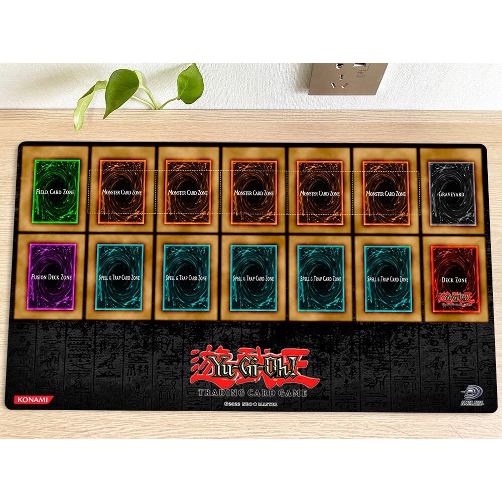 YuGiOh Classic Playmat TCG CCG Mat Trading Card Game Mat Table Desk Mat