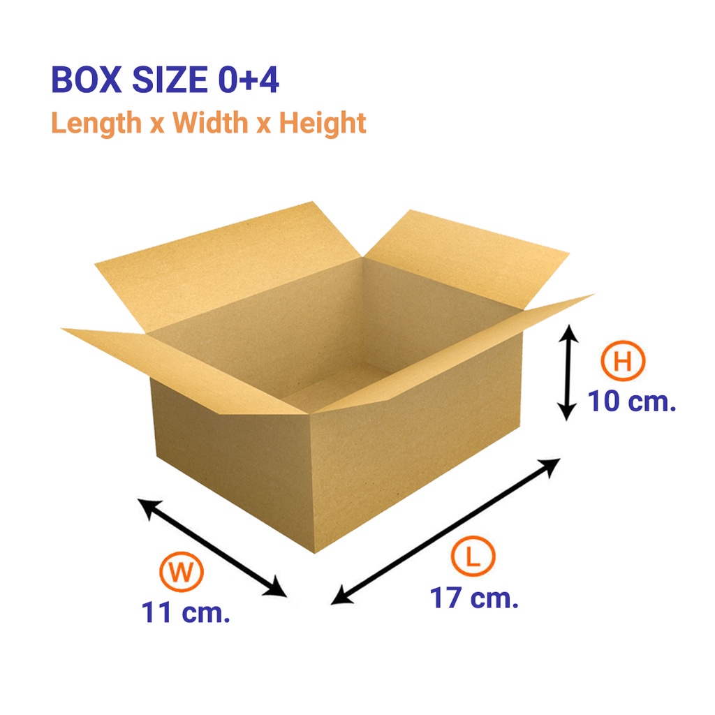 Parcel Box Post Lid Number 0 + 4 Size 11X17X10cm Total 20 Pieces ...