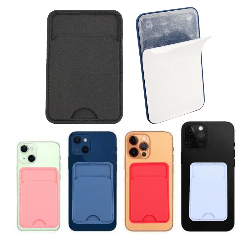 Double Sided Tape Adhesive Sticker Credit ID Card Mobile Phone Back Pocket  Pouch Wallet Case TPU Card Holder Case