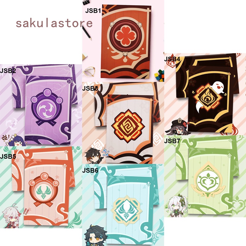 Anime Genshin Impact Anime Peripheral Notepad Keli Theme Pocket ...