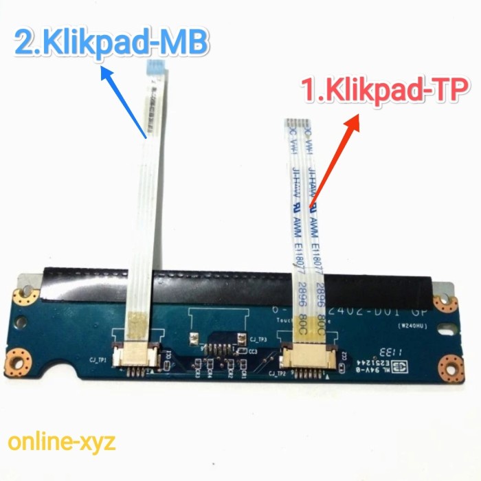 Flexible cable Touchpad clickpad board ZYREX CLEVO LIBERA W24AHU W243HU ...