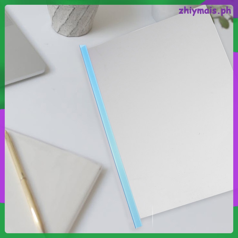 【in stock】 10 Pcs Slide Grip Binding Bars Clip Rod Report Binder Book