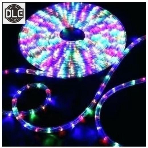 6015 10M Indoor Outdoor Super Bright Led Rope Christmas Light（Flat