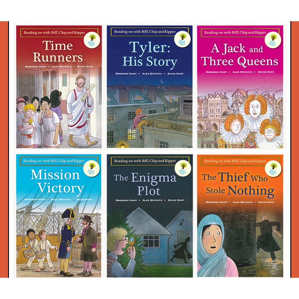 18Books/set Oxford Reading Tree Level 10-12 English Graded Reading Book ...