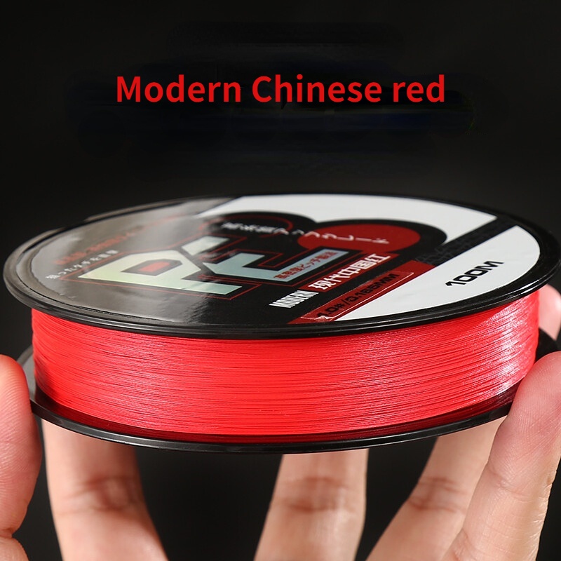100M PE line 8 braided line 8X import Fishing line pe line sub-special ...