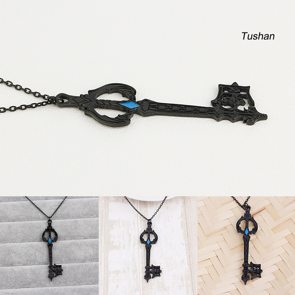 Pendant Necklace Keyblade Chain Kingdom Hearts Key Necklace 2025 - Main Image
