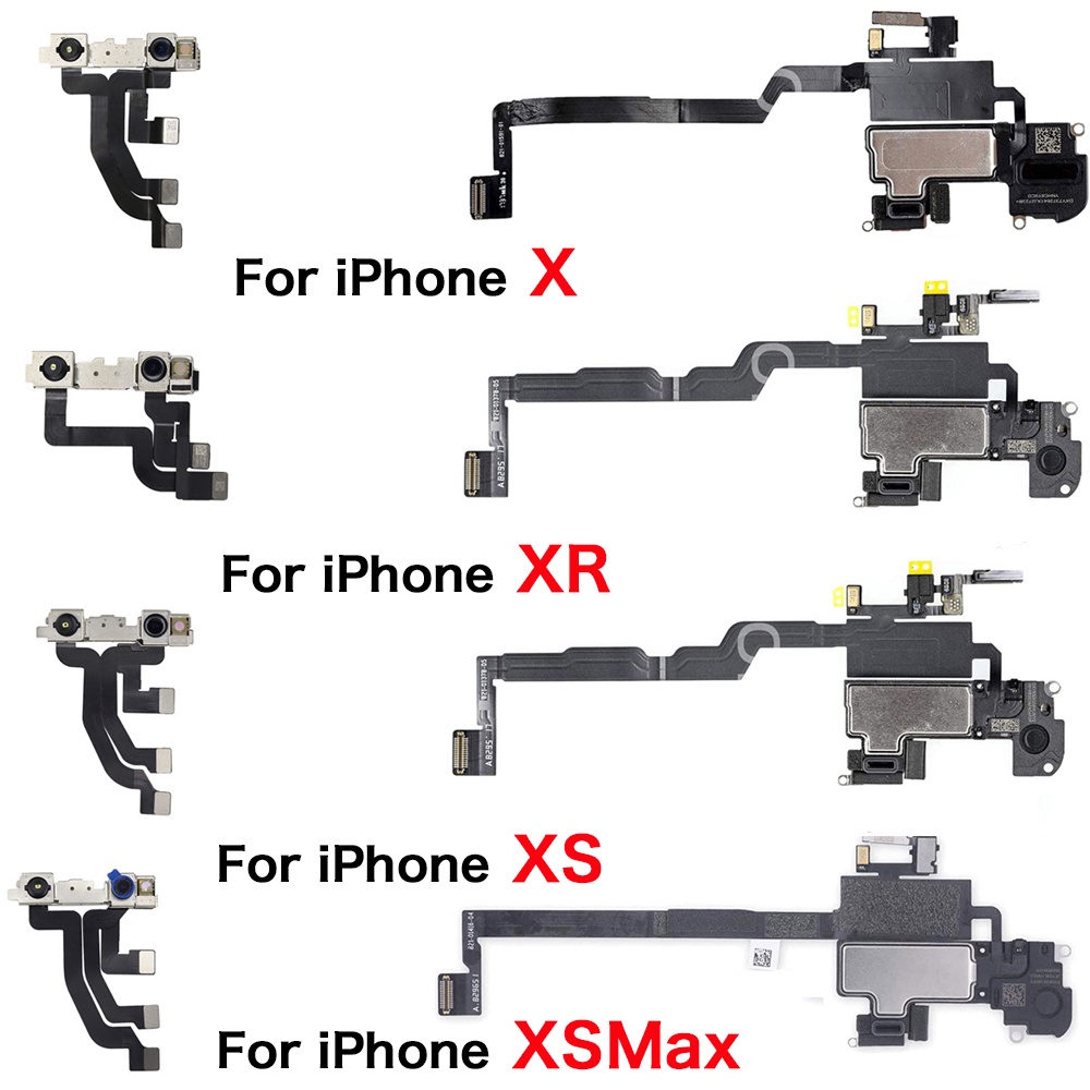 Earpiece Ear Speaker With Light Sensor And Front Camera Flex Cable For