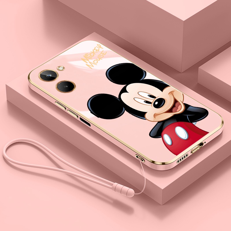 Casing Realme 10 Pro Plus 4G 9i 5G Painted cute cartoon