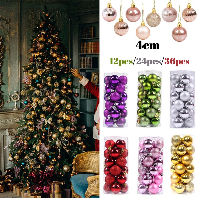 Christmas Ball Hanging Ball Christmas Tree Decoration Balls Set Home