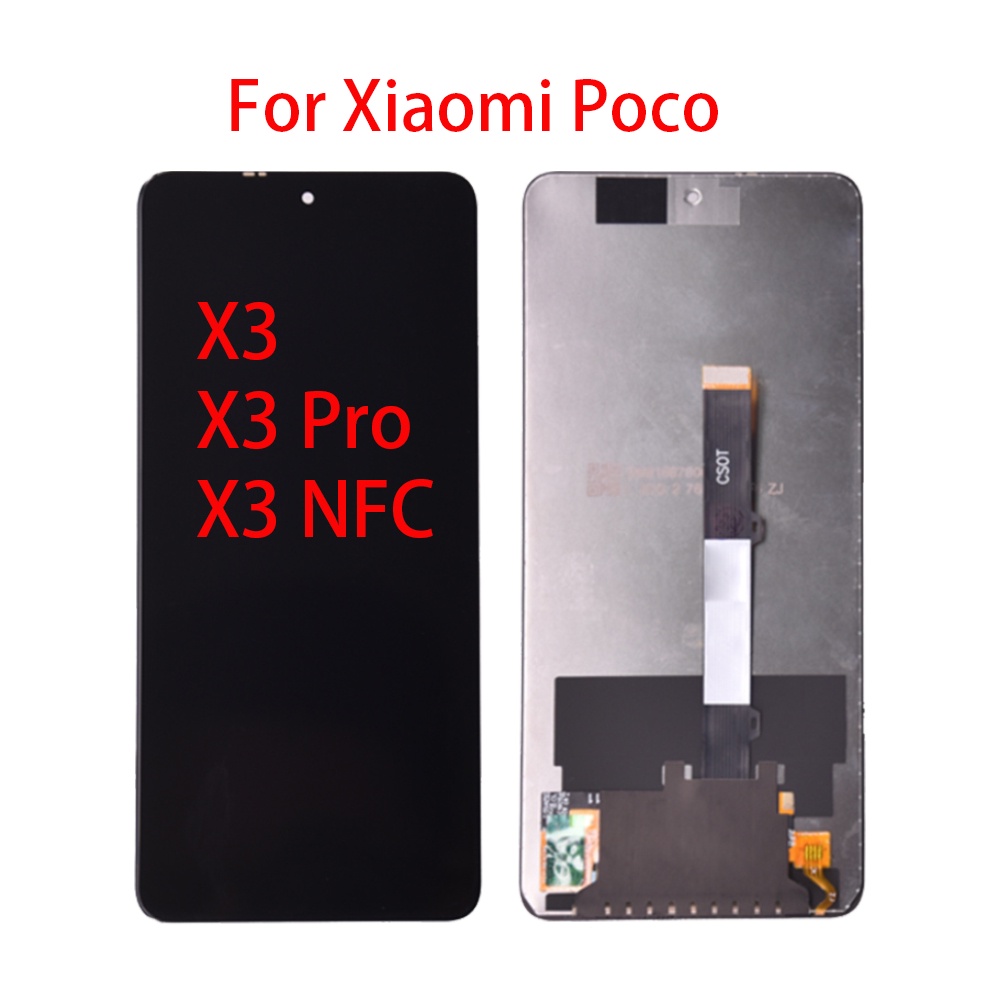 For Poco X3 NFC Full Screen For Xiaomi Poco X3 Pro Lcd Display Touch ...