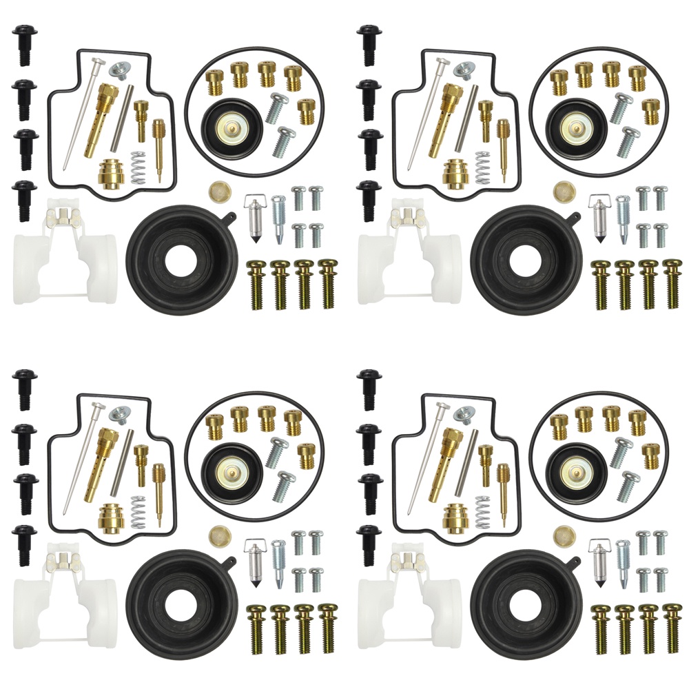 4 SET CARBURETOR Rebuild Carb Repair Kit Fit Kawasaki ZX900 Ninja ZX9R 2000 2001 £19.49