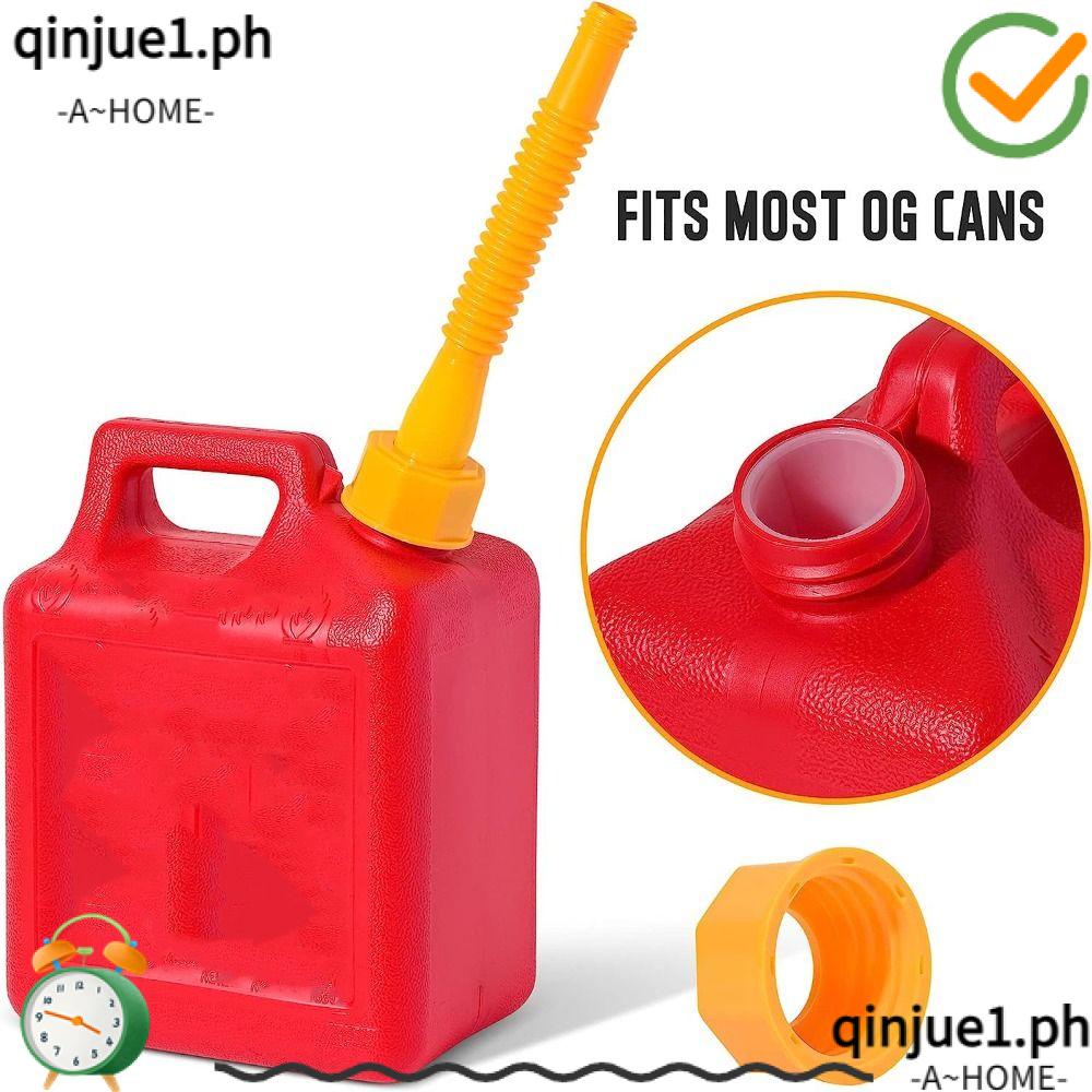 QINJUE1 Gas Can Spout Replacement, Thicker Fuel Vent Caps Gas Can Nozzle, Plastic Freely
