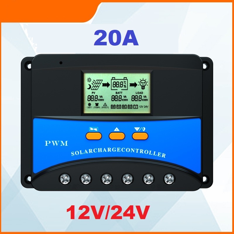 Soyer Tech Solar Charge Controller New Product 20A 12V / 24V Automatic ...