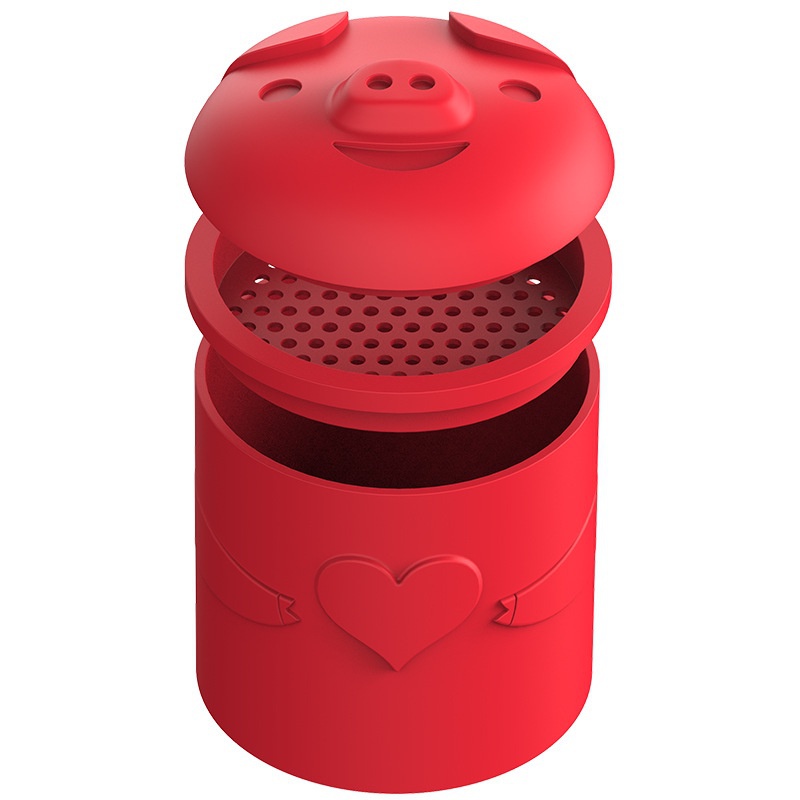 Designs Bacon Bin Grease Strainer & Collector | Red | Family Friendly ...