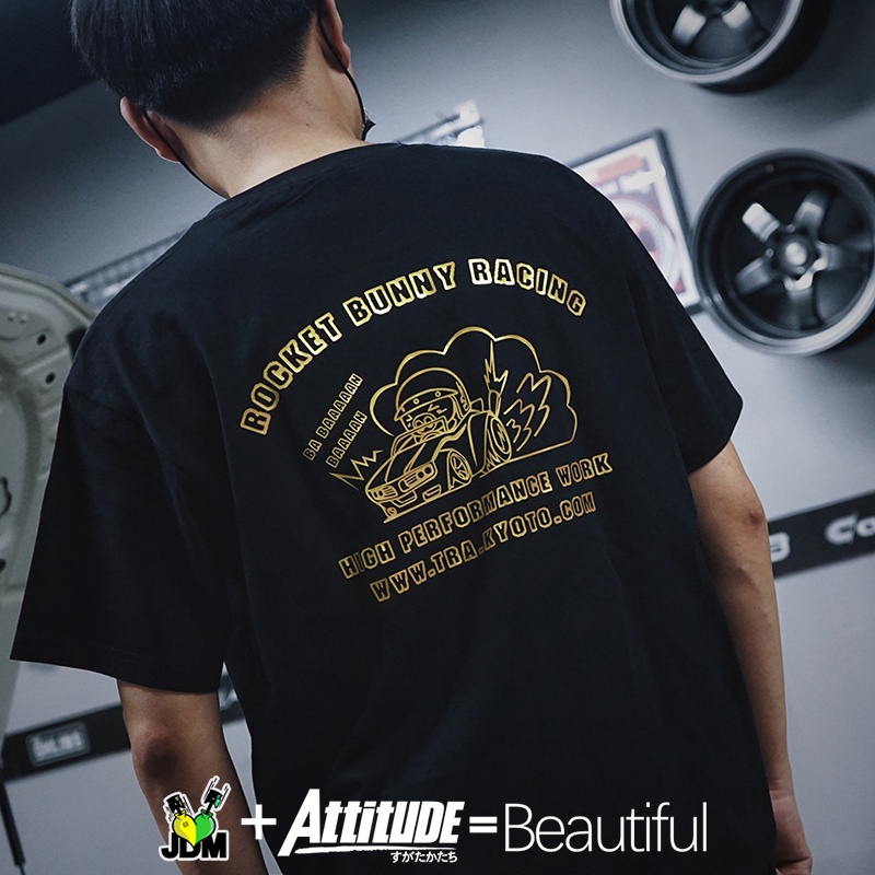 Attitude Japan JDM Rocket Bunny Wide Body Modified 86BRZ Cotton Short ...