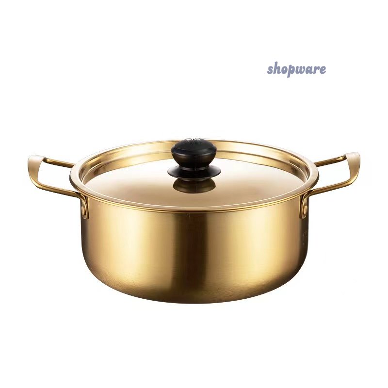 Shopware Korean Gold Ramen Noodle Pot Nembi Kimchi Ramen Ramyun Pot Hot ...