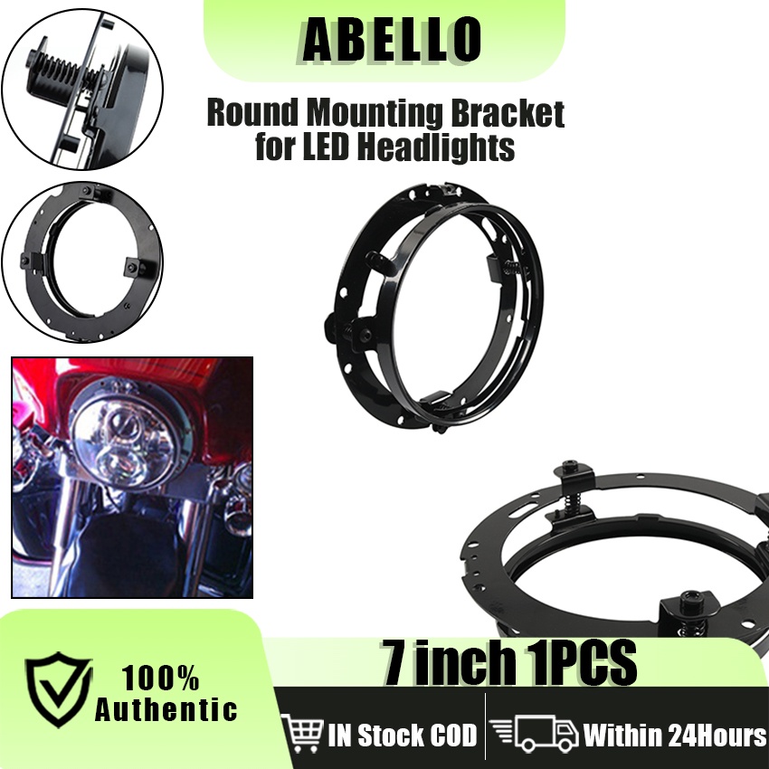Round Ring 7Inch Headlight bracket for Harley Headlight Aluminium Alloy