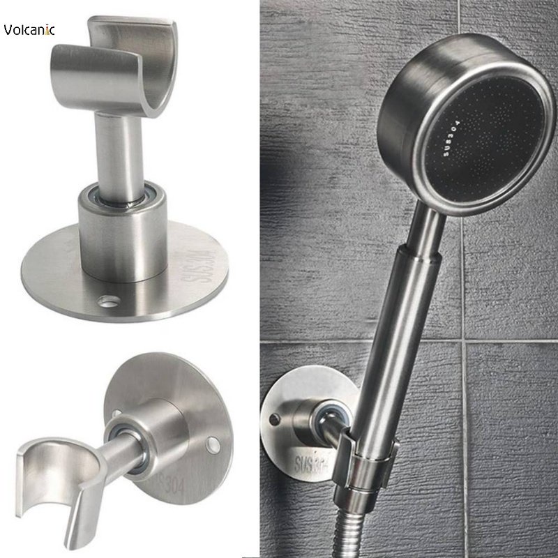 Practical 304 Stainless Steel Bathroom Easy Install Shower Head Holder