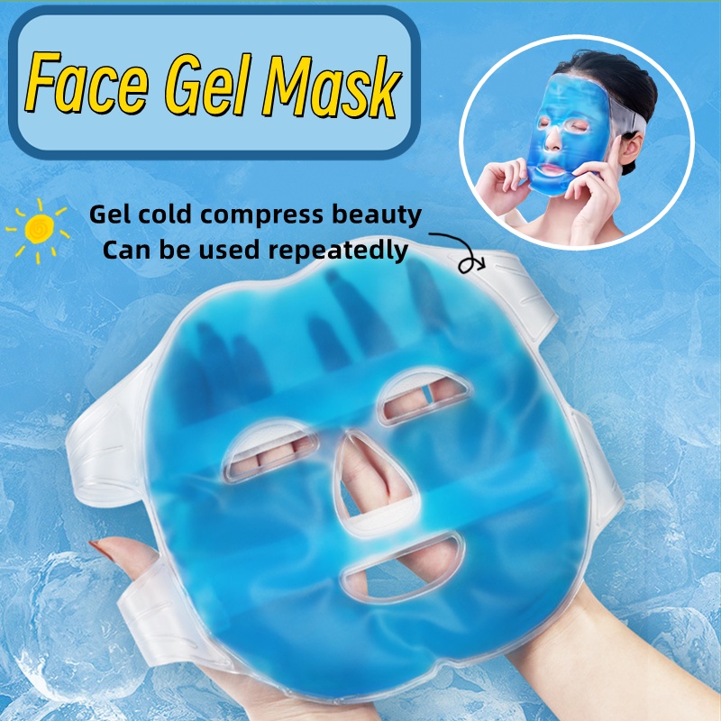 Gel Ice Pack Face Mask/Face Beauty Mask Cold Gel Face Mask Remove Edema ...