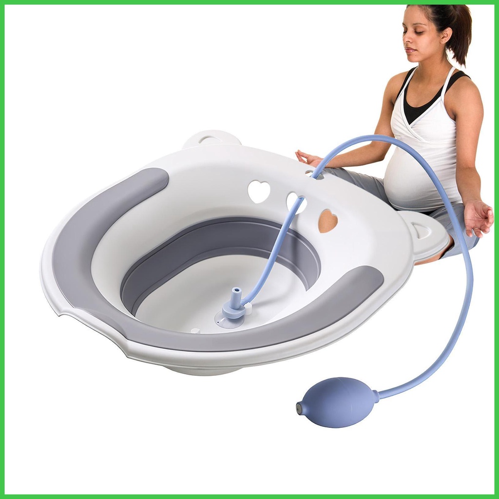 Sitz Bath For Toilet Seat Collapsible Hemorrhoid Sitz Bath Sits Bath