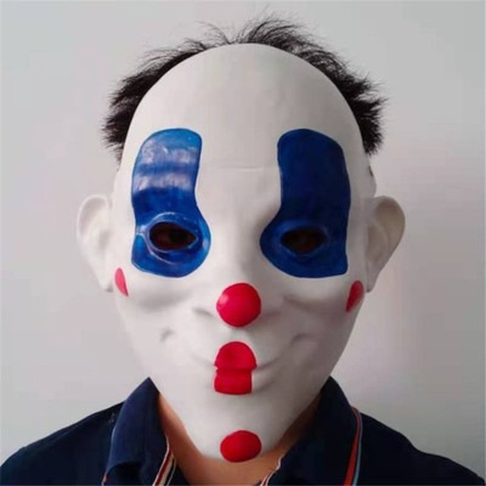 Anime Joker Bank Robber Mask Clown Prop Halloween Christmas Carnival ...