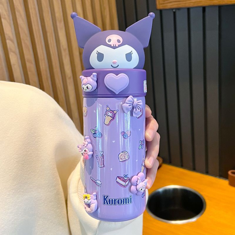 350ML Japanese Cartoon Thermos My Melody Cinnamoroll Kuromi cup 316 ...