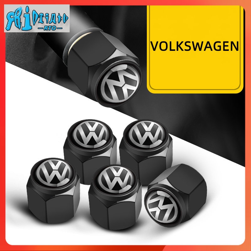RTO 4 PCS Applicable To The Valve Cap of Volkswagen Tire, and The Valve ...