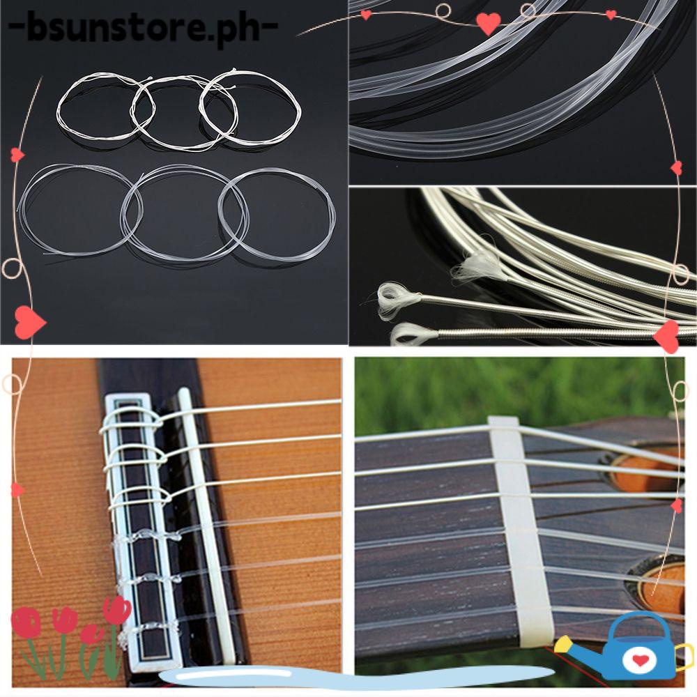 6PCS Acoustic Classic Music Nylon Guitar Strings Shopee Philippines