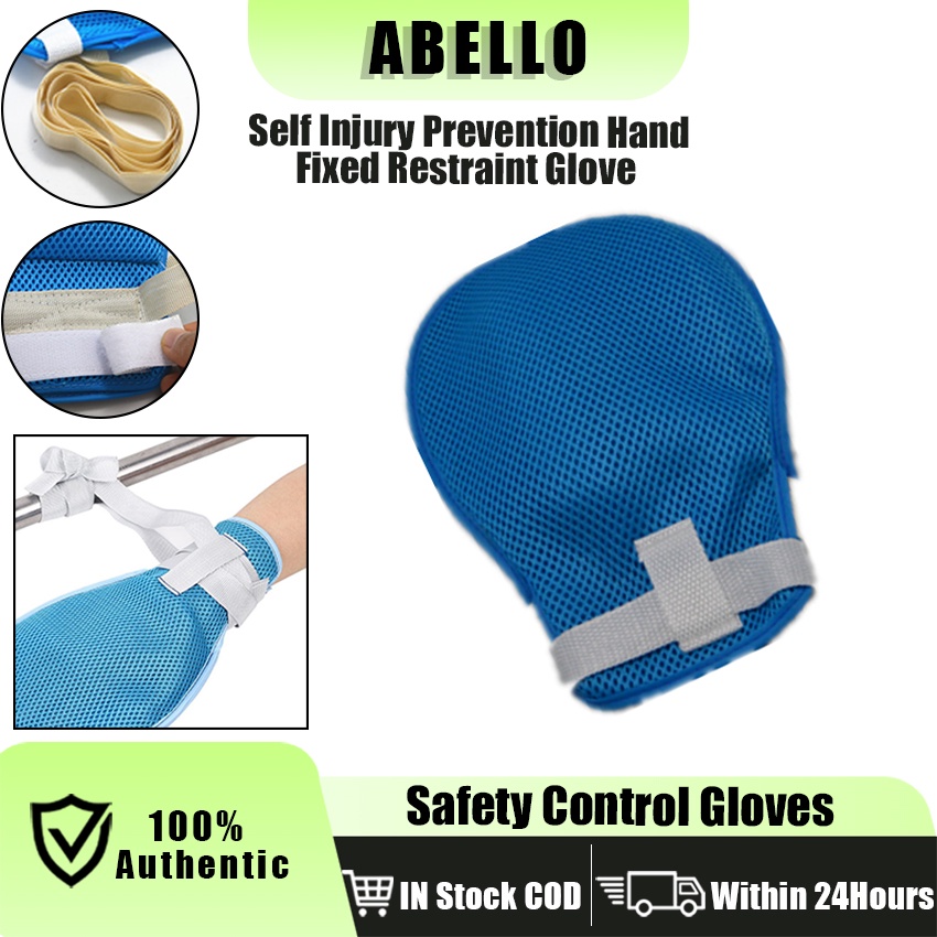 1Pc Fixed Finger Control Gloves Hand Infection Protector Safety