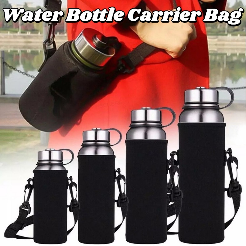 420ml1500ml Water Bottle Carrier Bag Cup Cover Sleeve Holder Portable Bottle Case With Strap