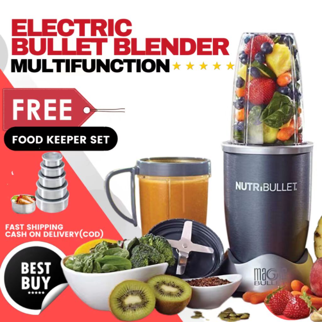 Original Nutribullet 600 Watts Juicer Magic Bullet Shaker Big Sale Blender Heavy Duty with Ice