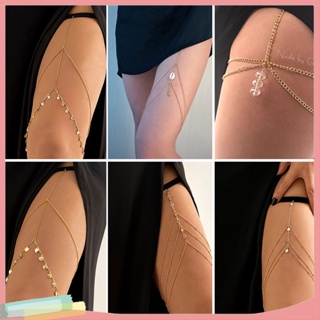 Butterfly Leg Chain for Women Layered Butterfly Thigh Chain Boho Body Chain  Jewelry for Summer 