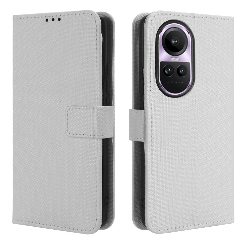 Custodia A Libro Con Farfalla Per OPPO Reno 10 5G / Pro 5G | Pelle PU Con Fessure Per Carte E Funzione Stand - 4