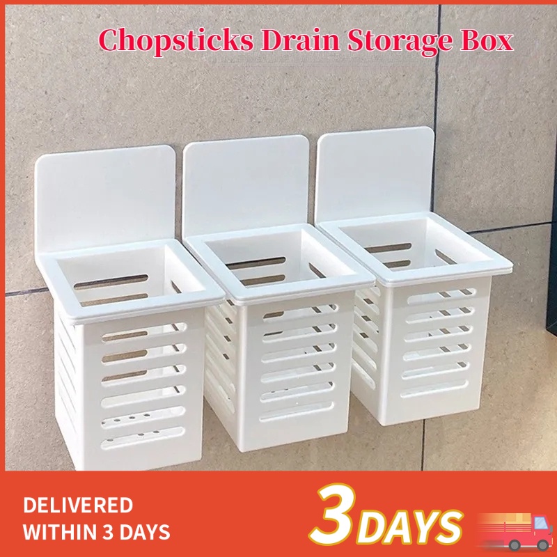 Kitchen Tableware Holder Spoon Drain Basket/Wall Hanging Cutlery