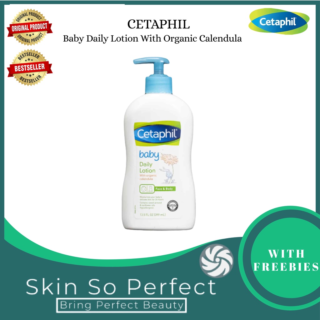 ESTHECARE Original Cetaphil Baby Daily Lotion with Organic Calendula ...