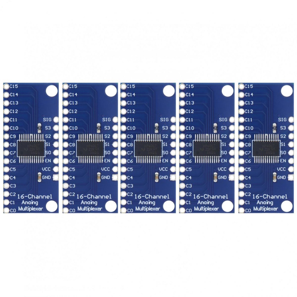5pcs 16-channel Analog Digital Multiplexer Breakout Board Modules Fit ...