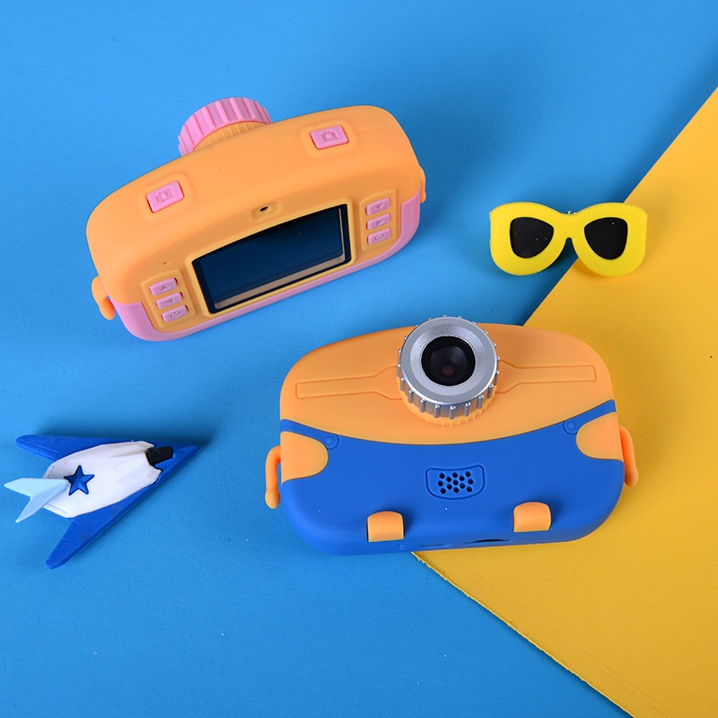 Kids Mini Camera Cartoon Camera HD 20 megapixel Large Head Stick Zoom ...