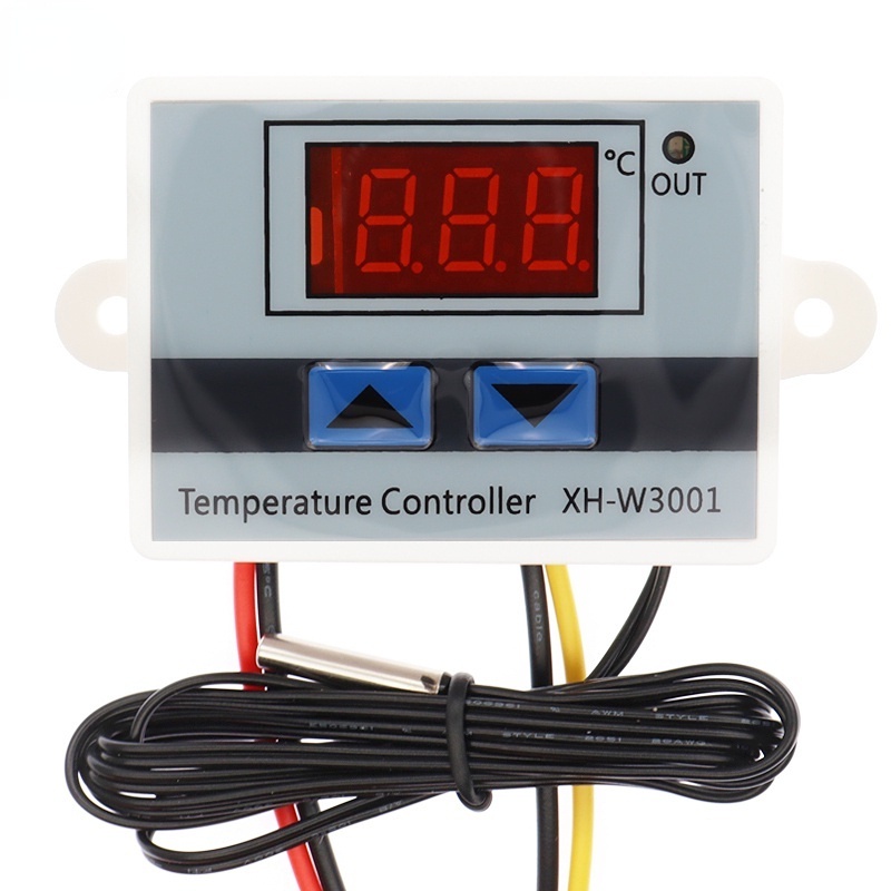 10A 12V 24V 220VAC Digital LED Temperature Controller XH-W3001 For ...