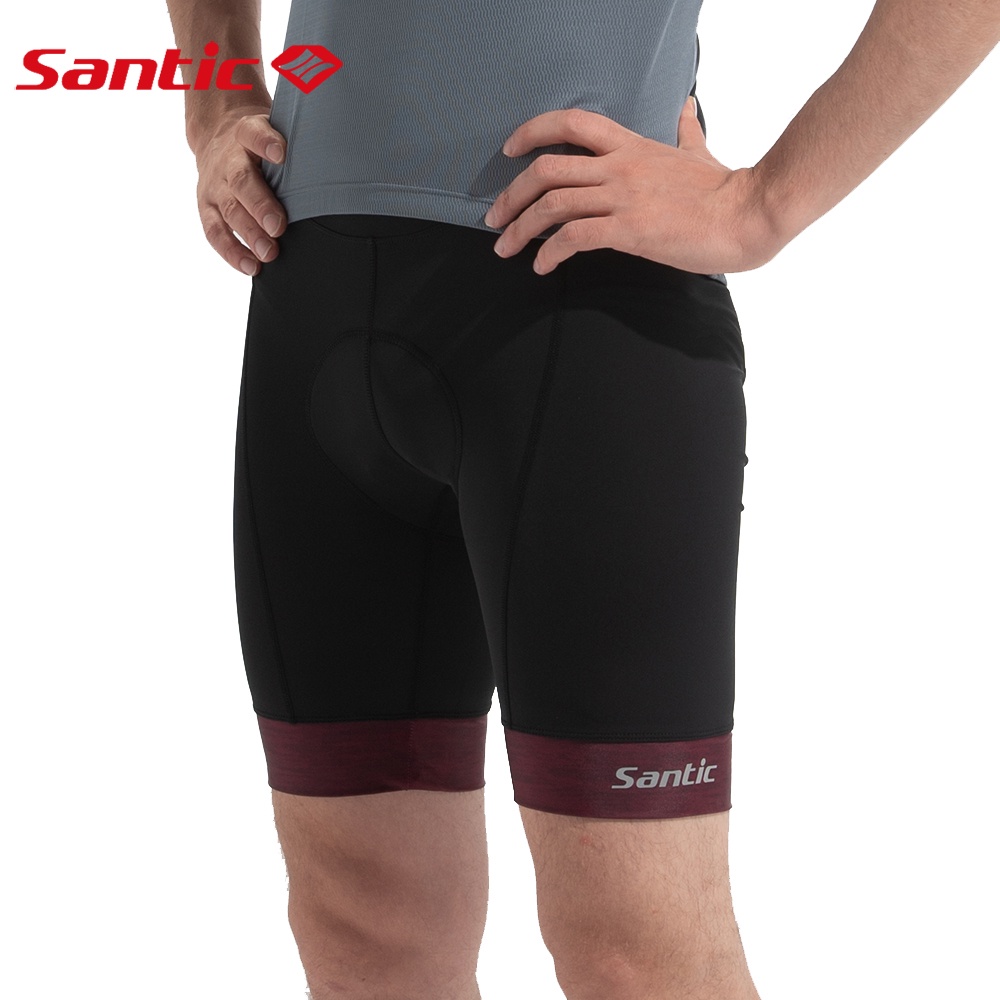 Santic Men's Cycling Shorts 4D Padded MTB Bike Shorts Breathable