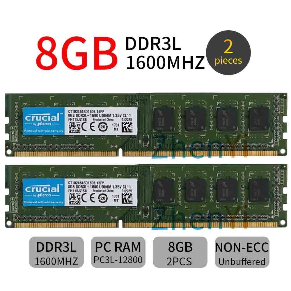 2x8GB DDR3 1600MHz PC3-12800 Desktop Memory Kit Non - Foto 7