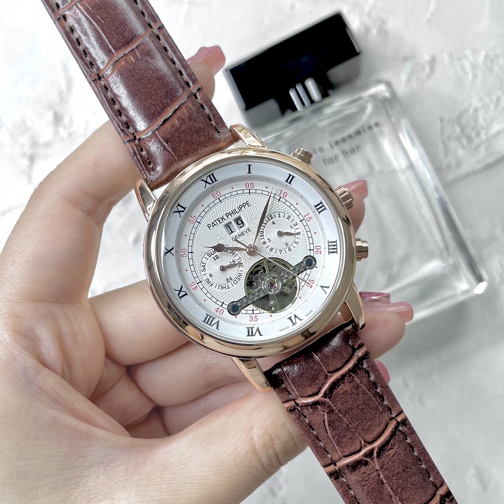 Full Function Large Flywheel Perpetual Calendar Mechanical Men's